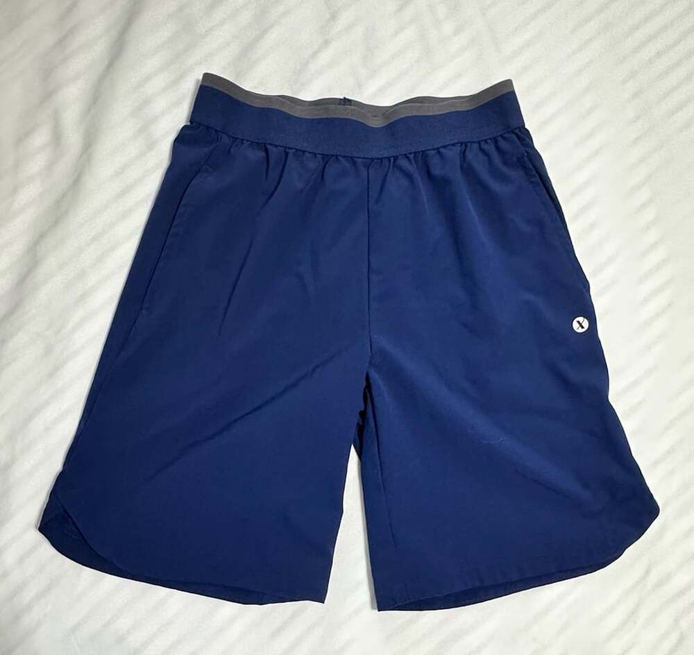 Xersion Boys Quick-Dri Athletic Workout Shorts Blue Size S Reg